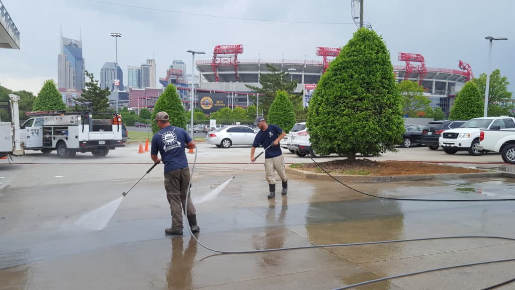 pressure washing gas stations nashville